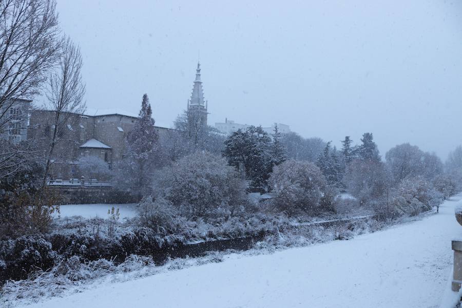 La nieve podría volver a ser protagonista este fin de semana/GIT