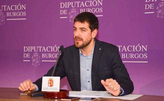 David Jurado, portavos del PSOE en la Diputación/BurgosConecta