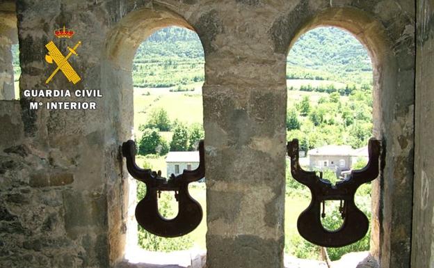La iglesia de irús fue una de las afectadas/GIT