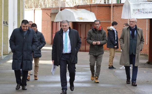 Parte de la directiva del Burgos CF/GIT