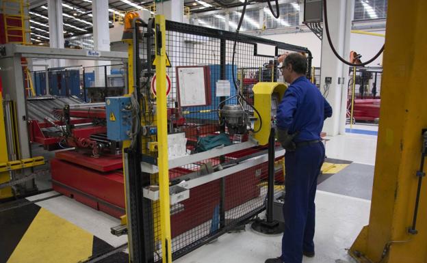 El sector industrial ha cerrado el año en positivo/GIT