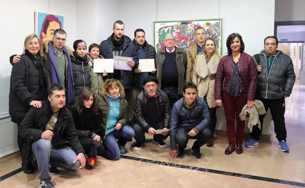 Los premiados han recogido esta mañana sus diplomas/PCR