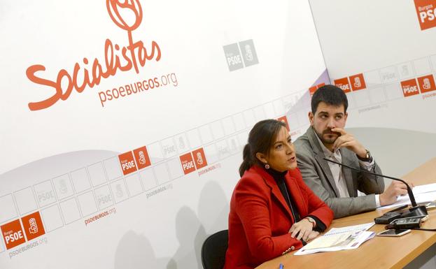 Ana Sánchez y David Jurado esta mañana/Ricardo Ordóñez / ICAL