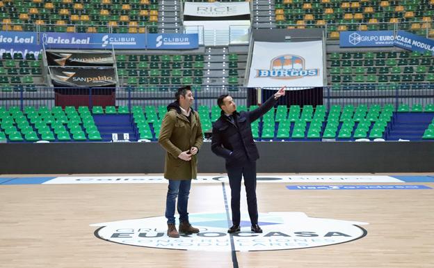Albano Martínez y Félix Sancho comentan las mejoras acometidas en el Coliseum/IAC