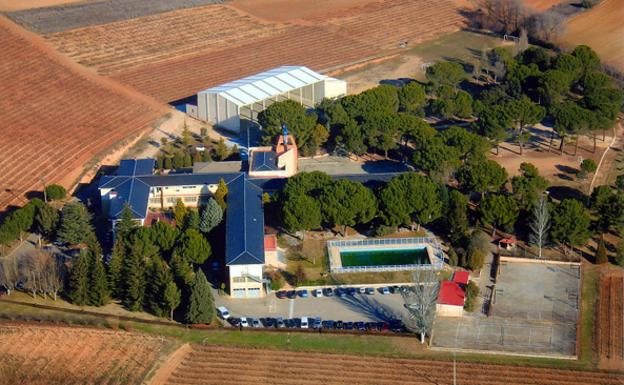 Vista aérea del centro eductivo/Colegio San Gabriel