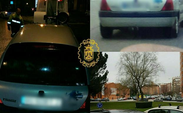 Imágenes de la intervención./@PoliciadeBurgos