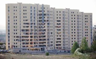 La Casa Cuartel mostró su esqueleto tras el atentado/Félix Ordóñez | ICAL